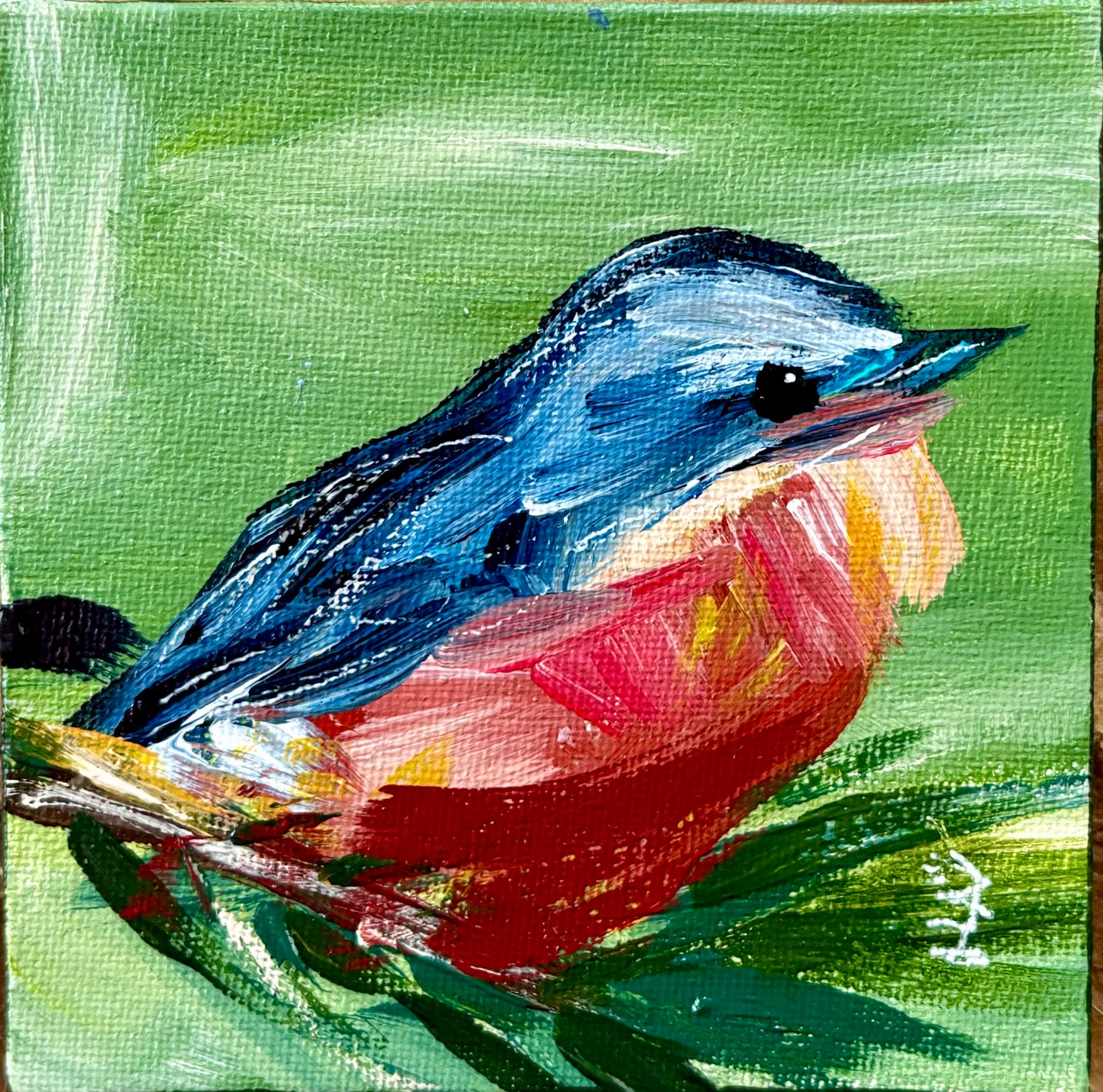 Brushstroke Birdie
