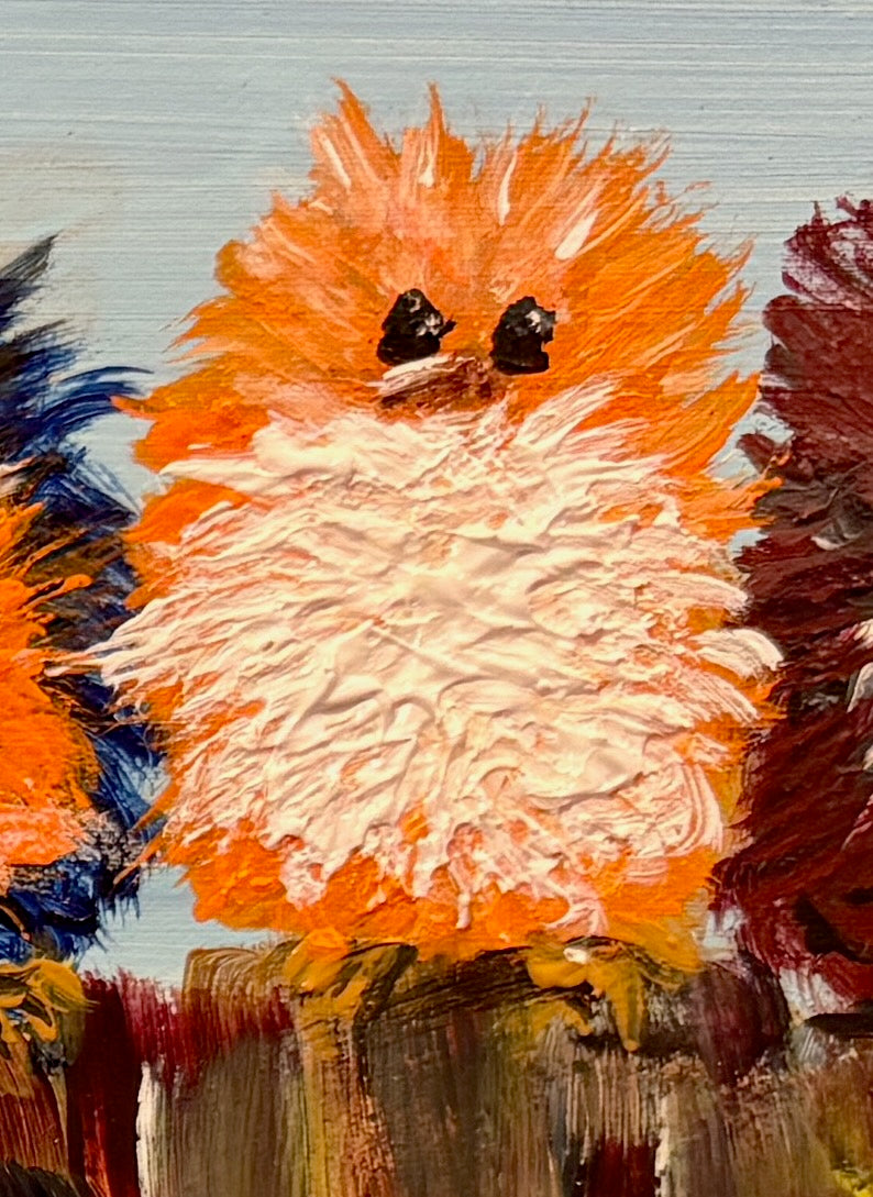 Orange and White (or order custom!)