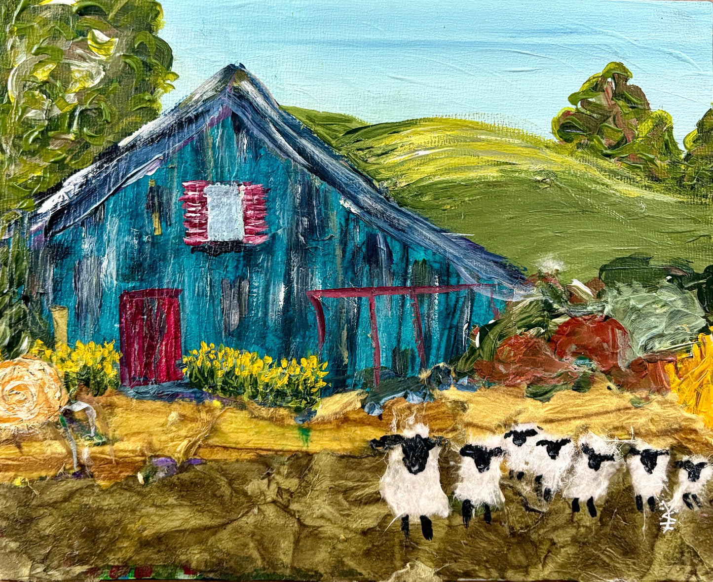 Pasture Party In Full Fleece