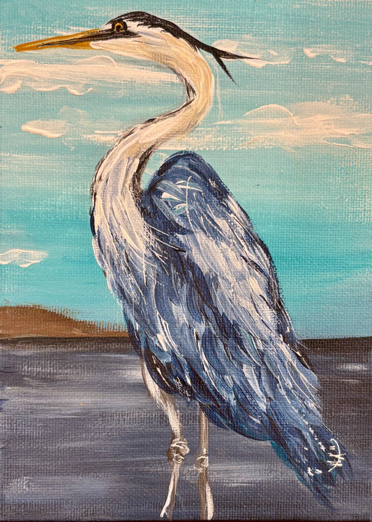 Hungry Heron