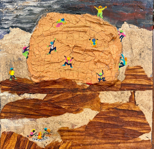 BOULDERING AT NIGHT