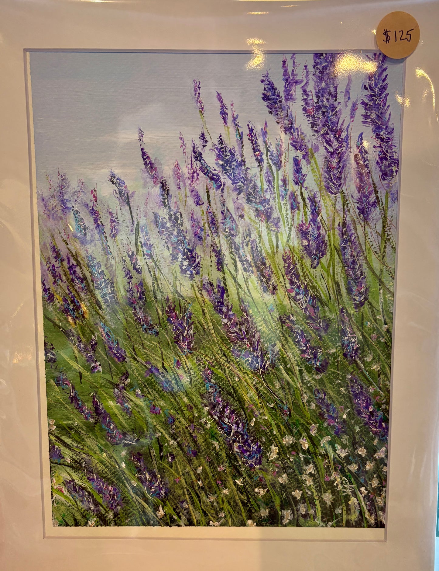 Lavender Fields In The Breeze