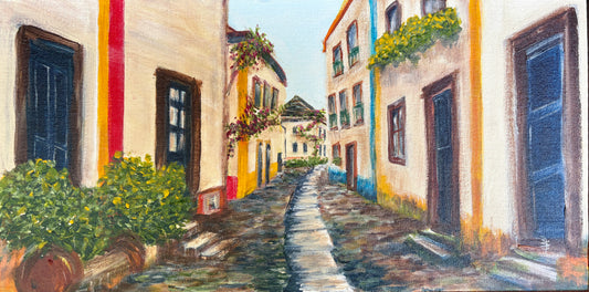 Streets Of Obidos